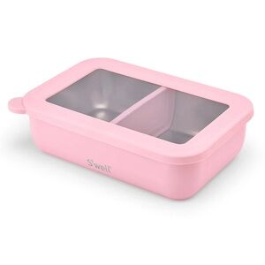 Swell Bento Box Peony With Removable Tray Divider Brand New steel
